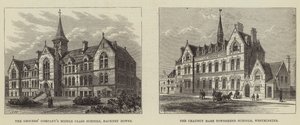 Schoolgebouwen in Londen